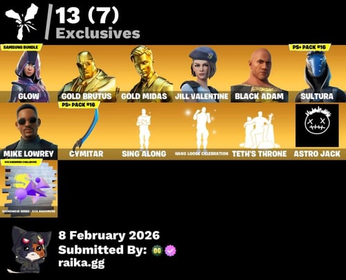 حساب 193سكن + سكن جيل + مايدس + بلاك ادم + مايدس +...