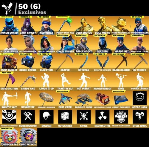 حساب هونر - دارك سكولي - اكس منتي - 245 سكن