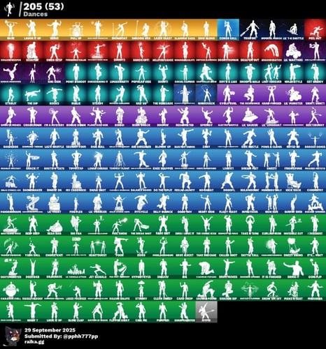 حساب 249سكن + اكس كريتوس + مليان رقصات شوب وسكنات