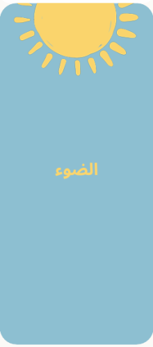كيف ينتقل الضوء