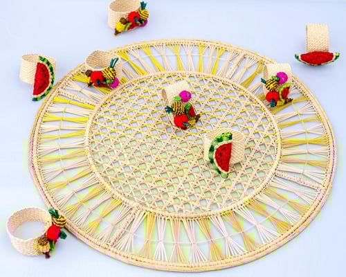 حلقة منديل فواكة