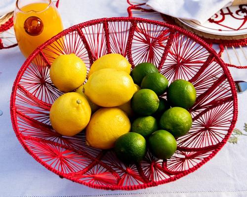 سلة متعددة الاستخدام - أحمر