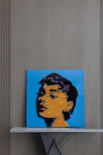 لوحة أودري هيبورن