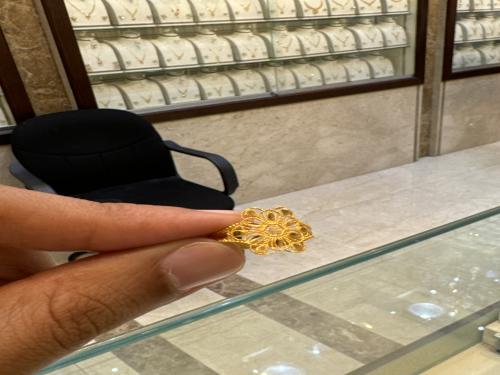 خاتم غصن الزيتون عيار 21