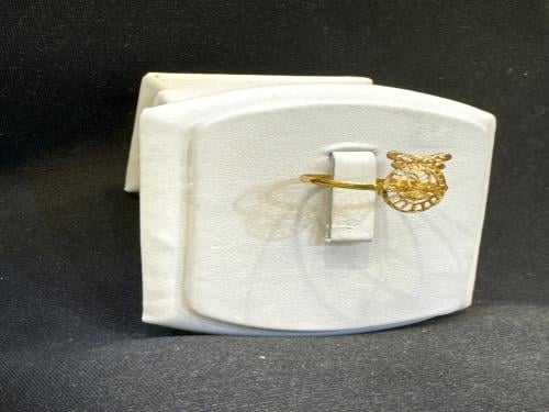 خاتم سعودي شعبي تصميم غصن الزيتون عيار ٢١