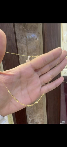 عقد شوكر مبروم عيار ٢١