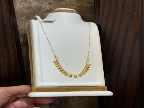 عقد الياسمينه الكور عيار ٢١