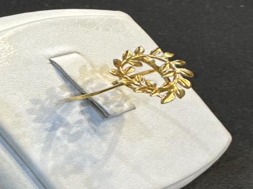 خاتم غصن الزيتون عيار ٢١