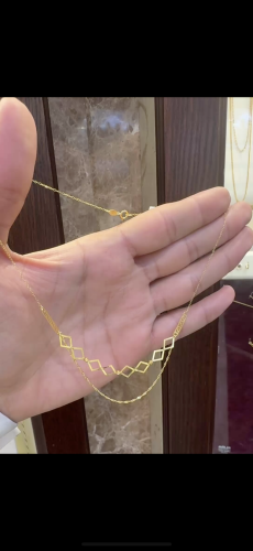 عقد دورين شوكر عيار ٢١