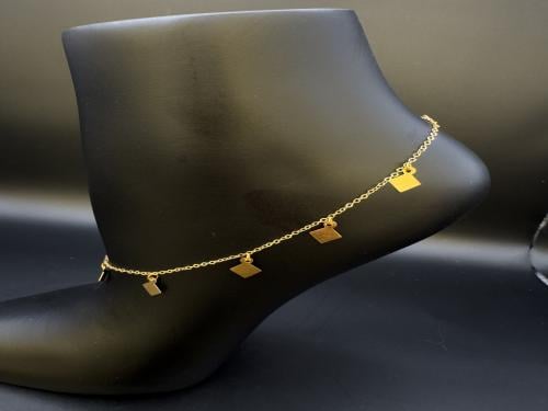 خلخال نسائي عيار ٢١