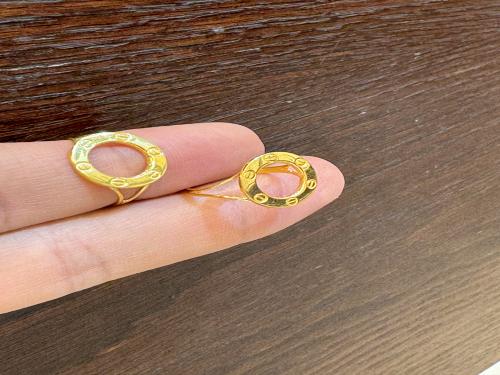 خاتم كارتير عيار ٢١