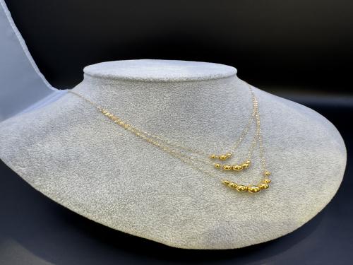 عقد شوكر البابلز ٣ ادوار عيار ٢١