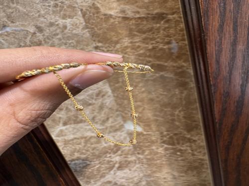 خاتم الاوتار دور واحد عيار ٢١ وزن ١.٨٤