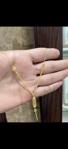 عقد الهبه ذهب عيار ٢١