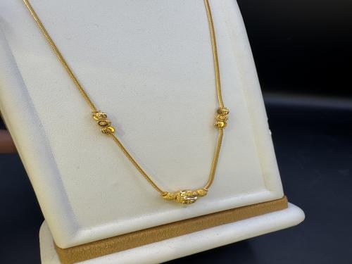 عقد بصميم هندي عيار ٢١