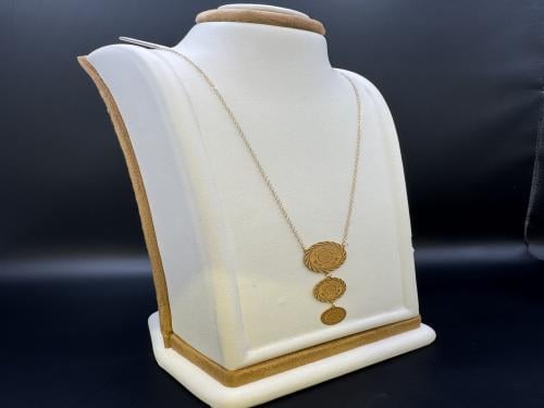 عقد جنيهات ثلاث ادوار عيار ٢١