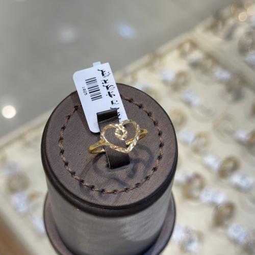 خاتم ناعم عيار 18