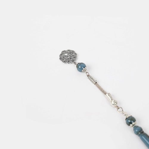 سبحة بكلايت تمليكة - ازرق فاتح