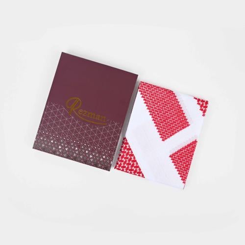 شماغ ريزمان خطوط بيضاء