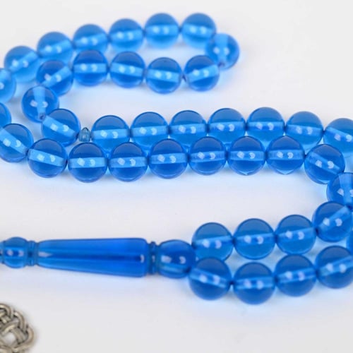 سبحة بكلايت تمليكة -ازرق فاتح