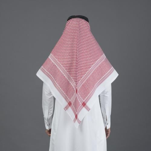 شماغ البسام البصمة 3 لون غامق