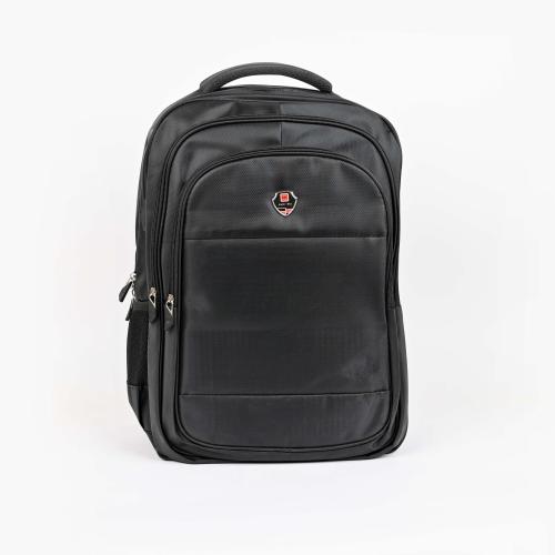 شنطة ظهر قماش اسود مقاس 20