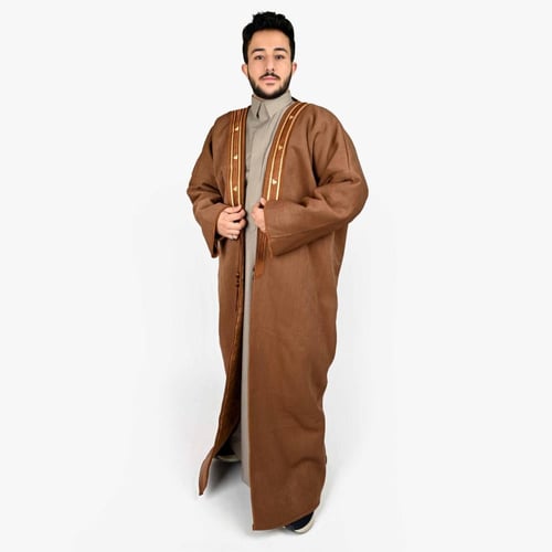 فروه بشت وبر زري بني محروق