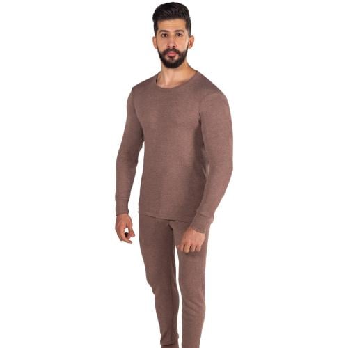 دروش بيجاما رجالي كم طويل بني