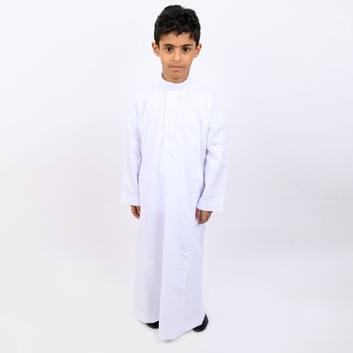 ثوب السفير ولادي (ابيض سحاب )