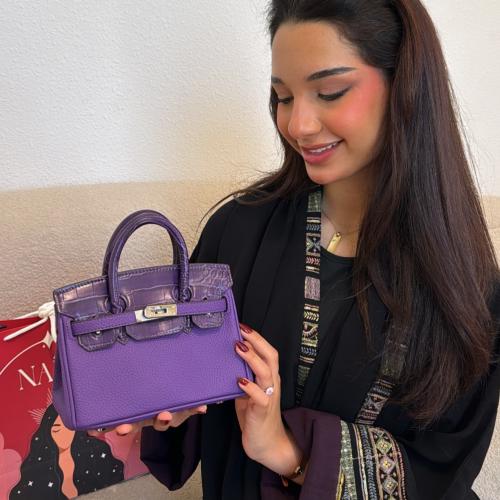 بيركن جلد بنفسجي (ميني)