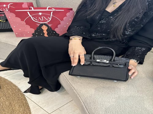 بيركن جلد اسود (ميني)