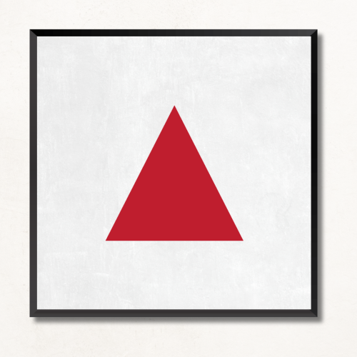 لوحة جدارية قط عسيري تجريدي - تصميم سريف