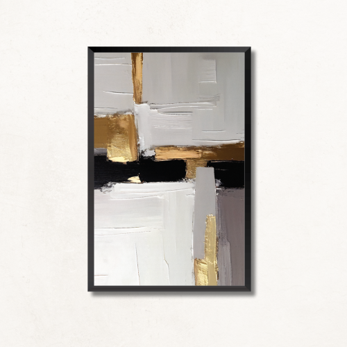 لوحة جدارية تجريدية