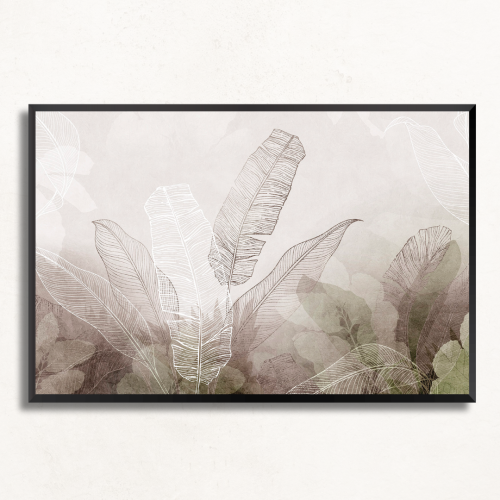 لوحة جدارية طبيعة واشجار