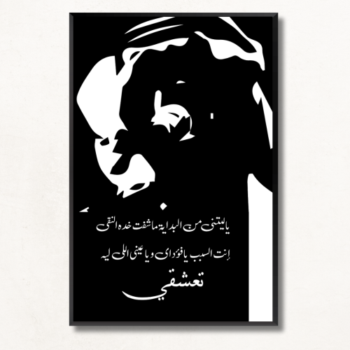 لوحة جدارية محمد عبده