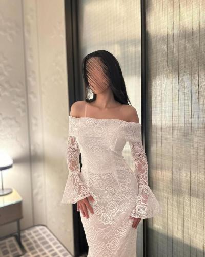 فستان ناعم دنتيل