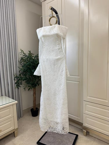 فستان ناعم دنتيل