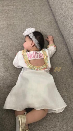 فستان اطفال شالكي