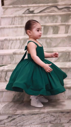 فستان بناتي لليوم الوطني