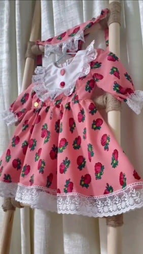 فستان بطبقات الشالكي