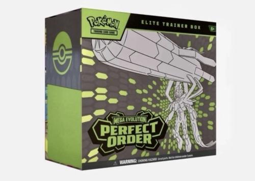 Pokémon TCG: Mega Evolution-Perfect Order Elite Tr...