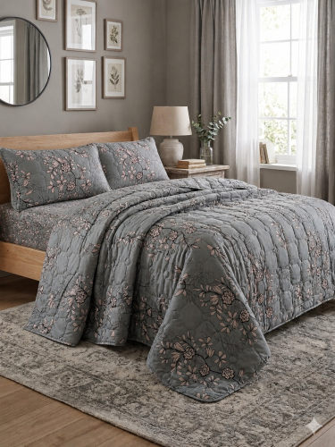 Summer compressed duvet set for two, 6 pieces – li...