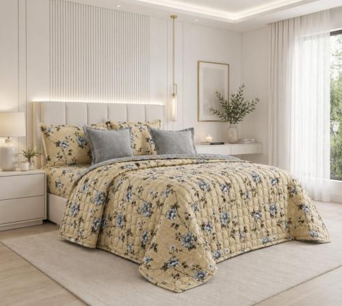 Summer compressed duvet set for two, 6 pieces – el...