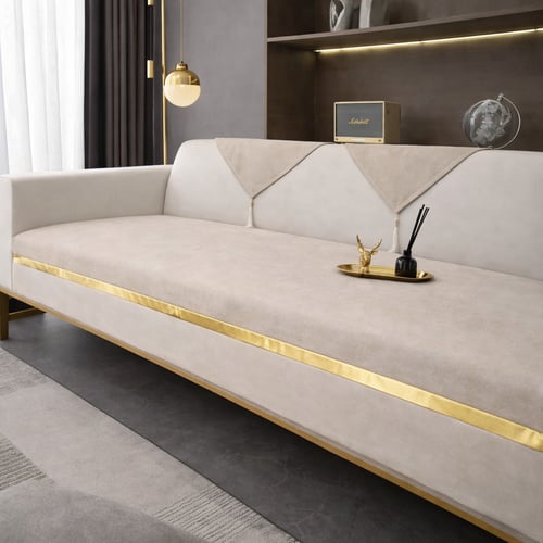 Luxury majlis (furniture) linens with an elegant a...