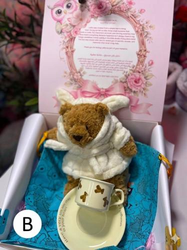 دب بارثولوميو بالروب Teddy Tea Time