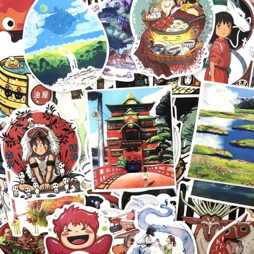 ستكرات ستيديو جيبلي - 50 حبه