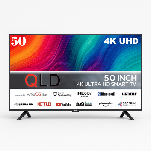 تلفزيون سمارت 50 بوصة QLD ويبوس DLED UHD 4K - QLDT...
