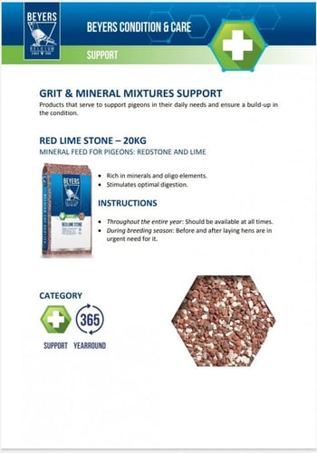 خليط حصى احمر وابيض