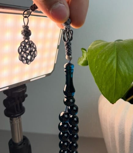 مسباح زعفراني فواح حرباء أسود انعكاس ازرق - طربزون...