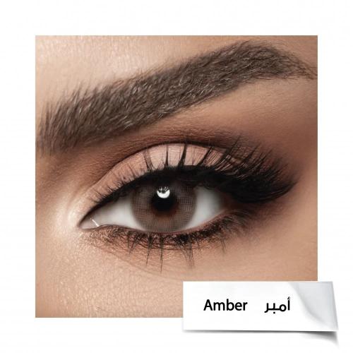 عدسات ديفا امبر Amber